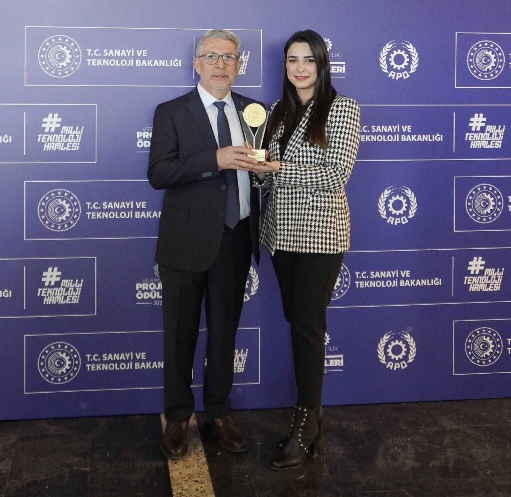 T.C Sanayi ve Teknoloji Bakanlığı Verimlilik Proje Ödülleri 2023 Birincilik Ödülü / Ultrapak Makina