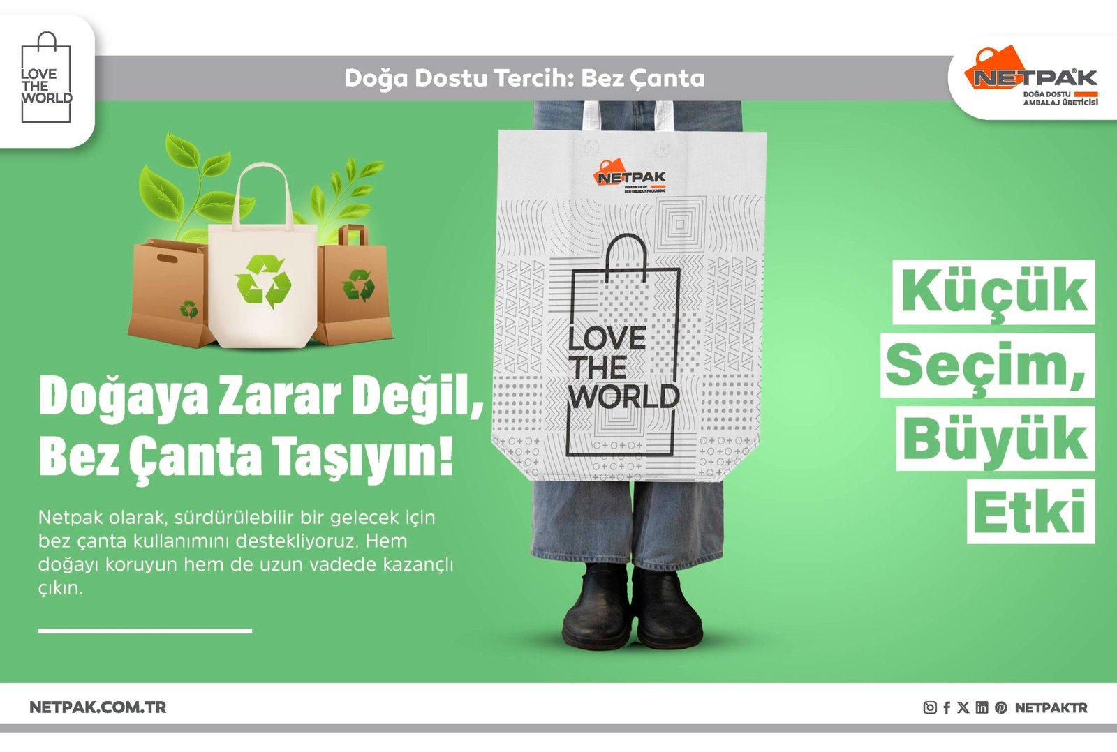 Netpak Ambalaj’da Sürdürülebilirlik Çalışmaları