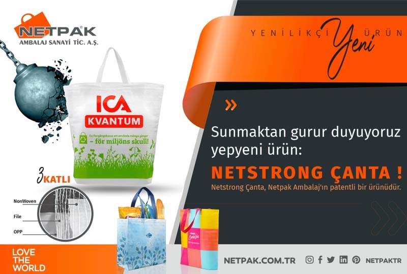 Netstrong Bez Çantamız Ambalaj Ayyıldızları Finalisti