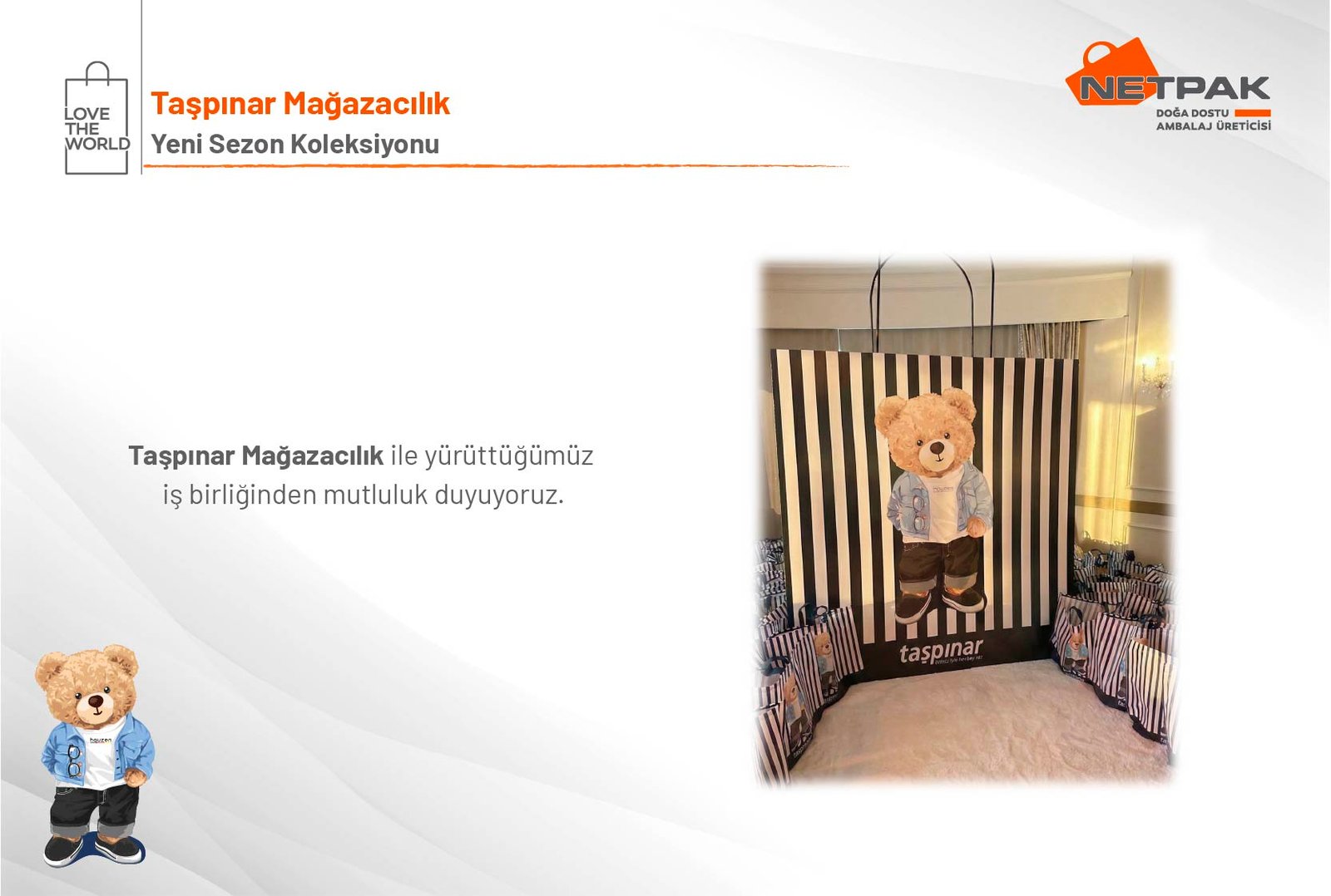 Netpak ve Taşpınar’dan Sürdürülebilirliğe Renkli Dokunuş