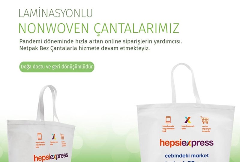 Pandemi döneminde hızla artan online siparişlerin yardımcısı.