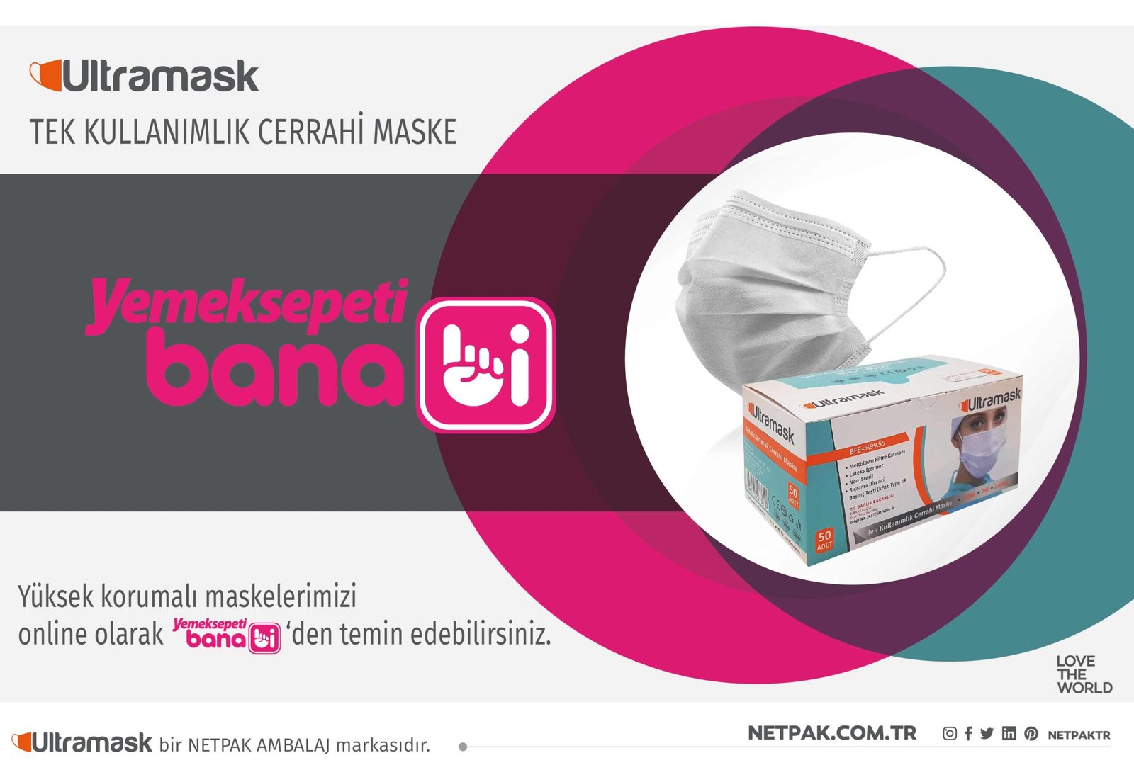 Ultramask-Netpak-Maske-Yemek-sepeti-banabi