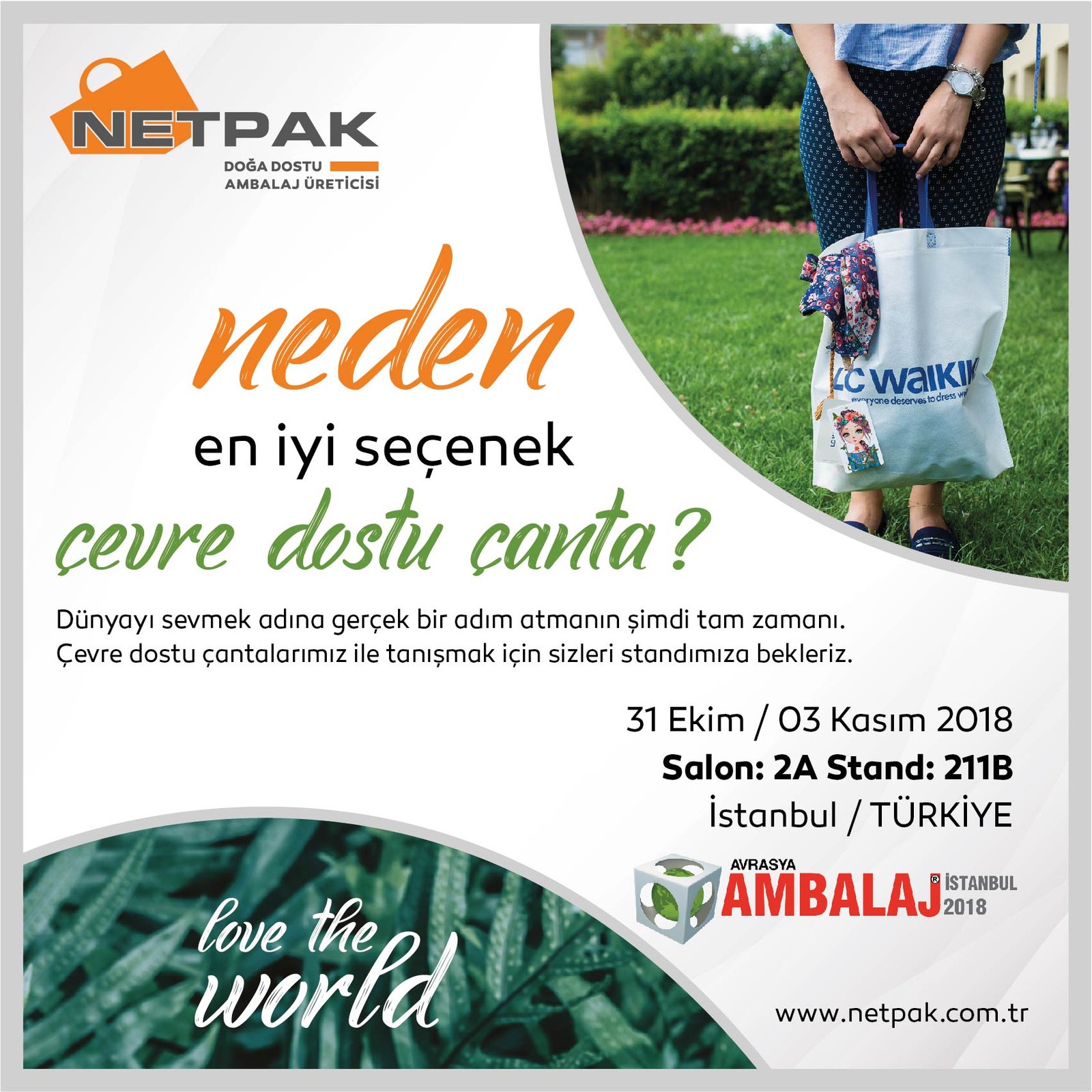 Avrasya Ambalaj Fuarında Standımıza Bekleriz