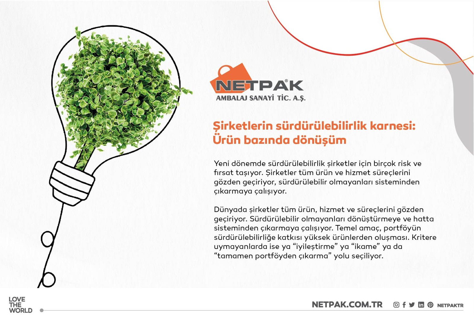 Şirketlerin Sürdürülebilirlik Karnesi: Ürün Bazında Dönüşüm...