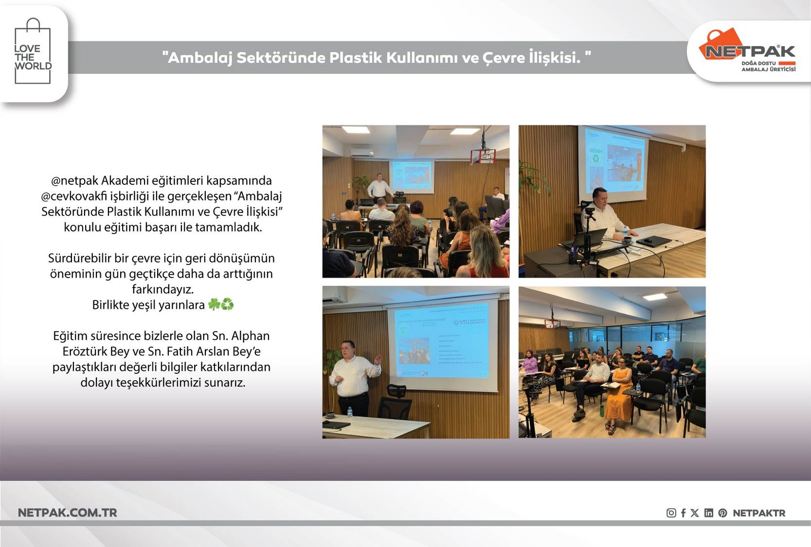 Ambalaj Sektöründe Plastik Kullanımı ve Çevre İlişkisi.