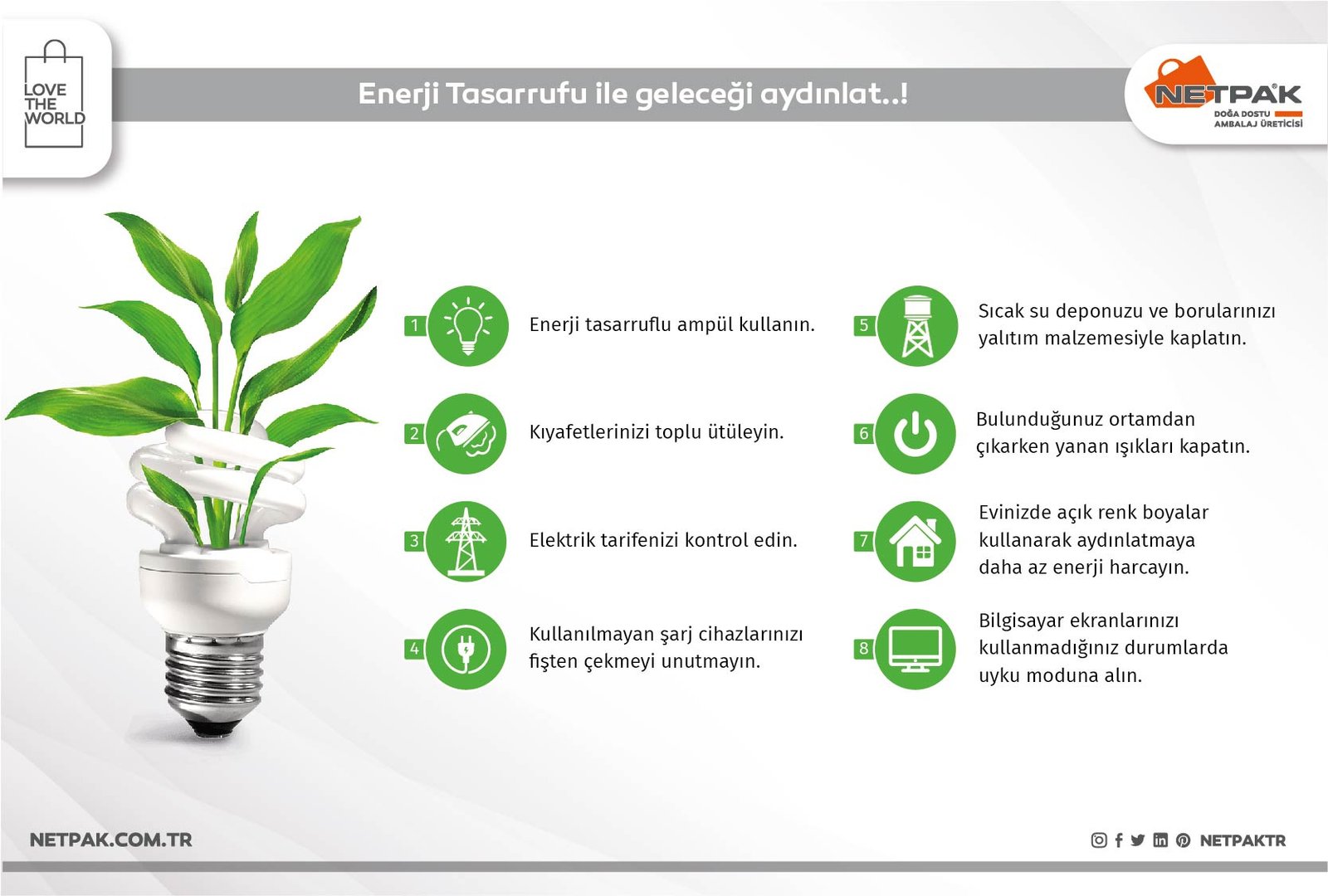 Enerji Tasarrufu İle Geleceği Aydınlat