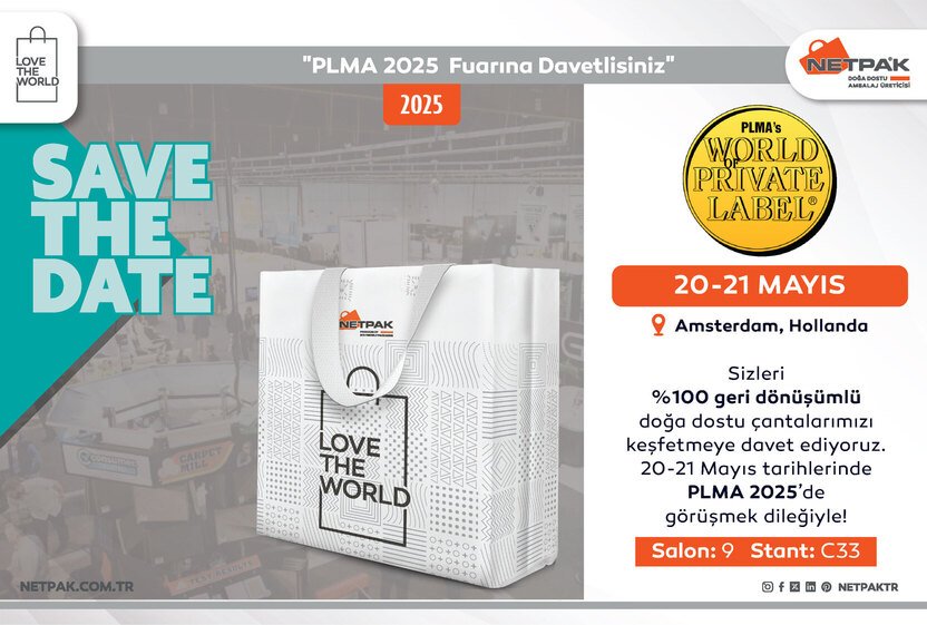 PLMA 2025 Fuar Daveti - Salon: 9 / Stant: C33