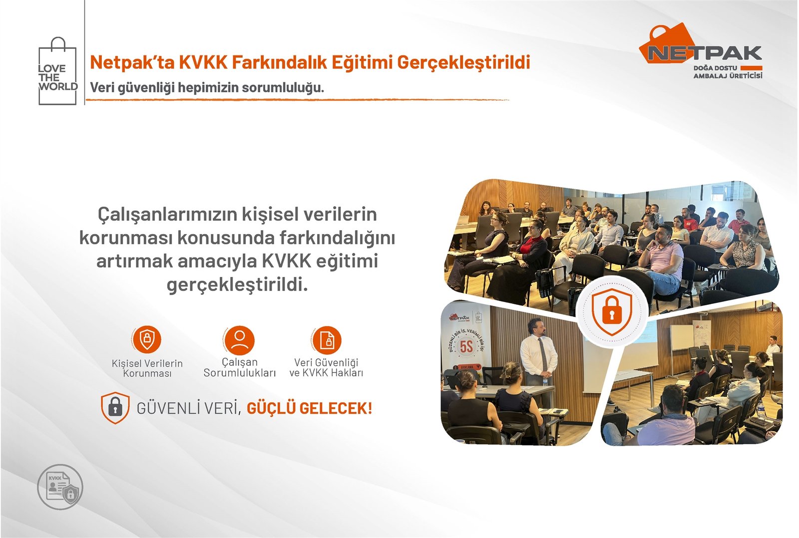 Netpak’ta KVKK Farkındalık Eğitimi Gerçekleştirildi