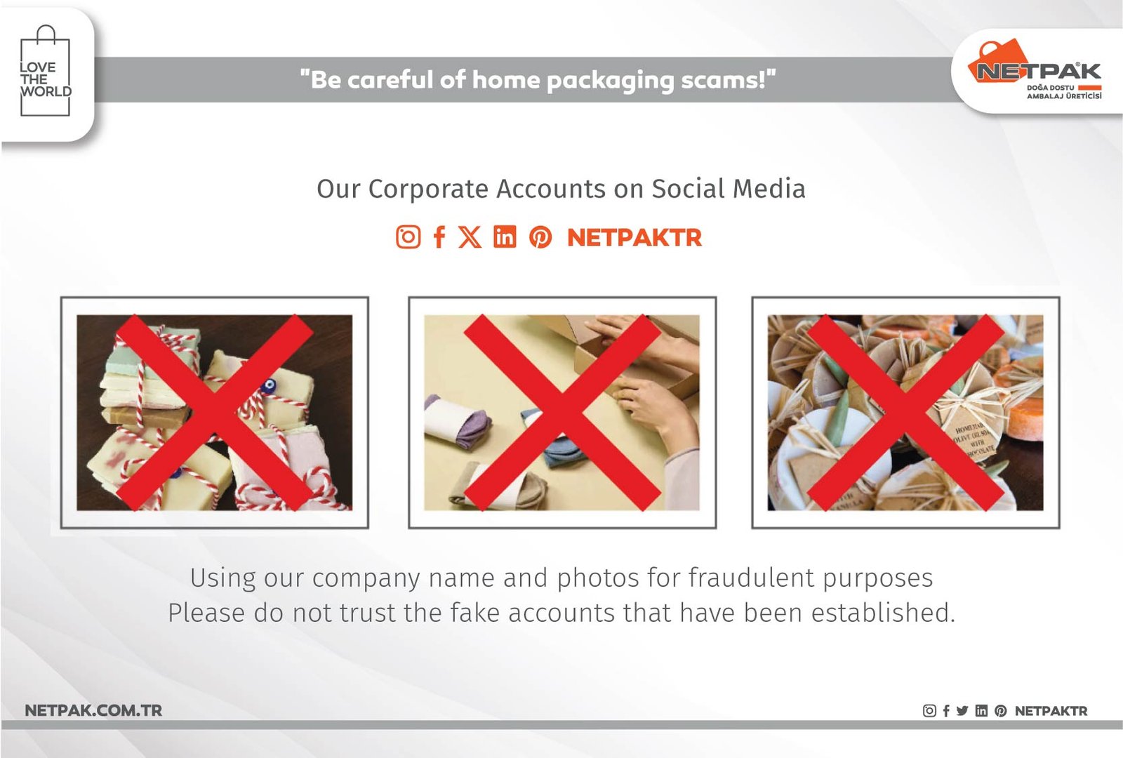 "Be Careful Of Home Packaging Scams!"