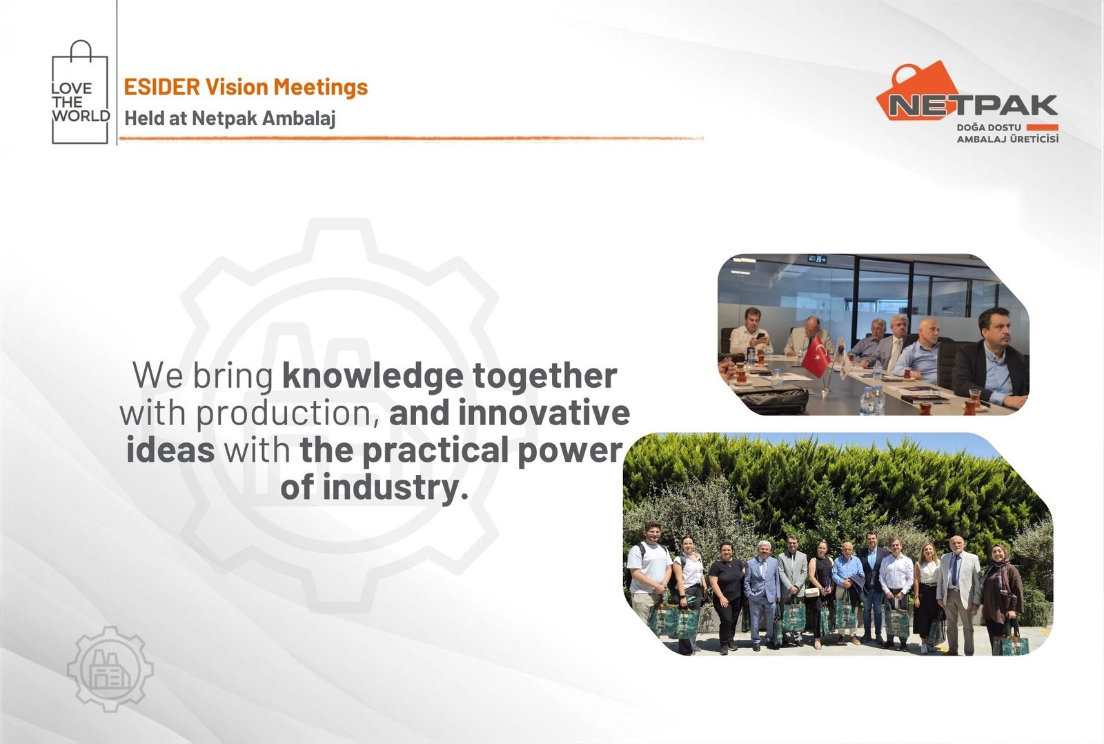 ESIDER Vision Meetings Held at Netpak Ambalaj