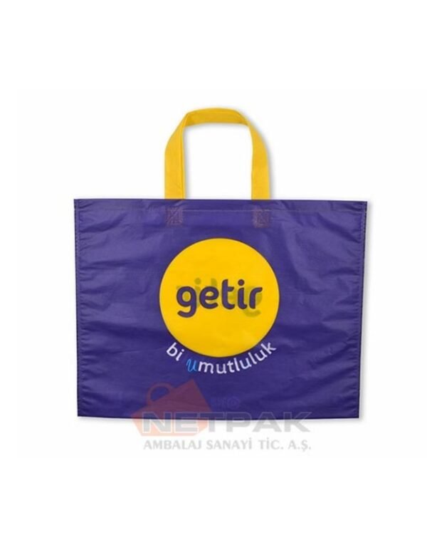 Getir Laminasyonlu Bez Çanta